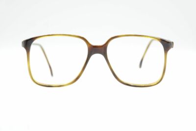 Vintage Image 2168 Braun oval Brille Brillengestell eyeglasses NOS