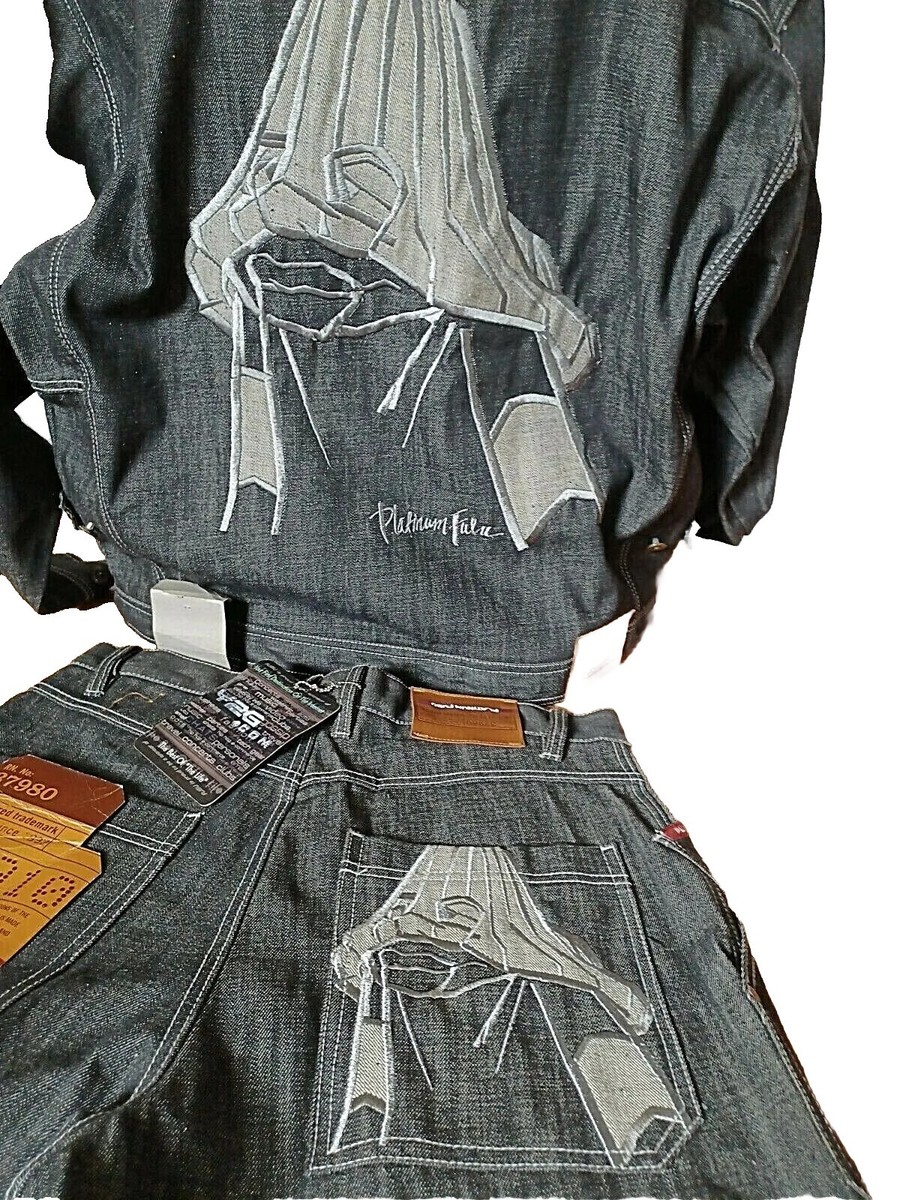 トップス pltinum fubu denim vest STUDDED DENIM VEST – AFB