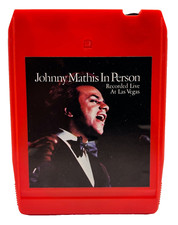 Johnny Mathis-In Person-Recorded Live at Las Vegas 8 Track Tape