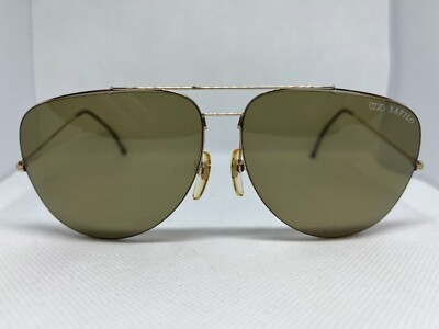 SAFILO UFO 3001 Sonnenbrille VINTAGE Pilot Flieger GOLDFASSUNG