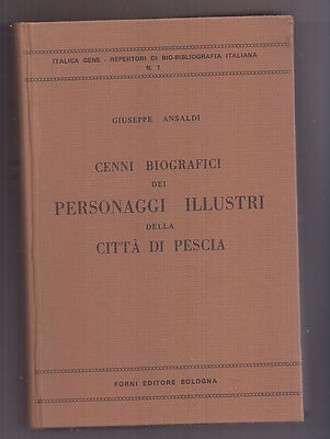 S888-Toscana-Pescia-Biographical Notes Notable Figures | eBay UK