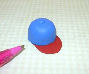 miniature baseball caps