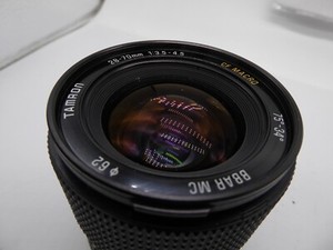 TAMRON 28-70mm F3.5 4.5 CF MACRO ZOOM adaptall 2 adapt to digital optics clear