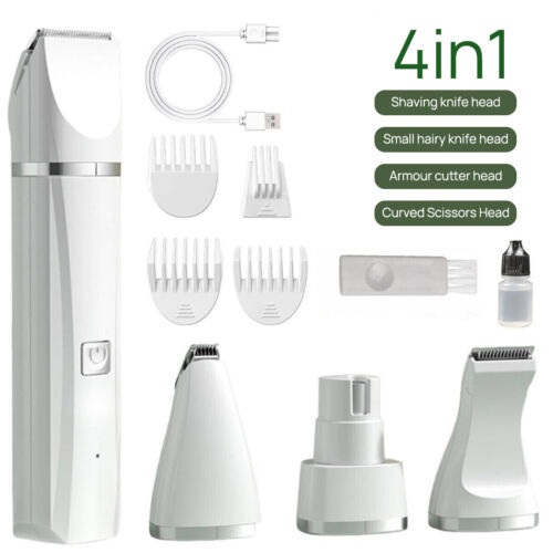 Professional Pet Hair Trimmer Electric Shaver Pet Cat Dog Clippers Grooming Kit - Picture 26 of 39