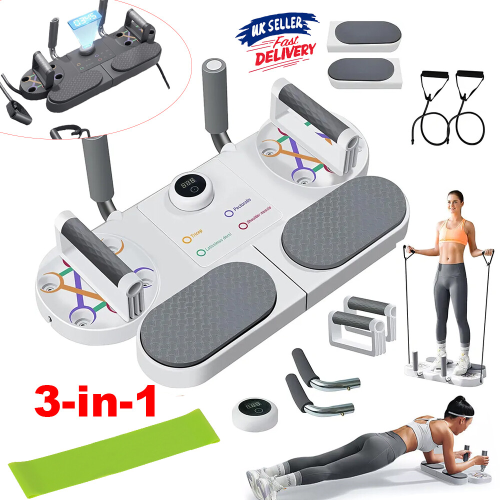 Portable Push Up Board Core Muscle Training Workout Equipment Home Gym  Exercise