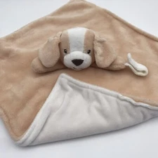Carter's Lovey Puppy Dog Security Blanket Pacifier Holder