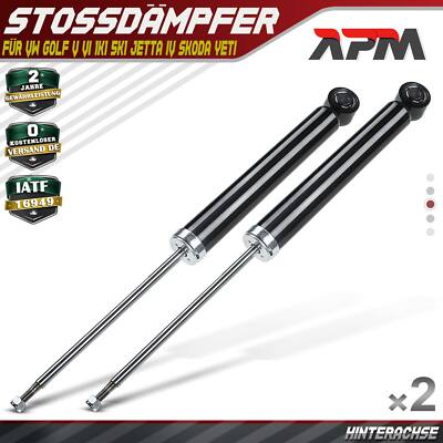 2x Stossdämpfer Stoßdämpfer Hinten für VW Golf 5 6 1K1 5K1 Jetta IV Skoda Yeti