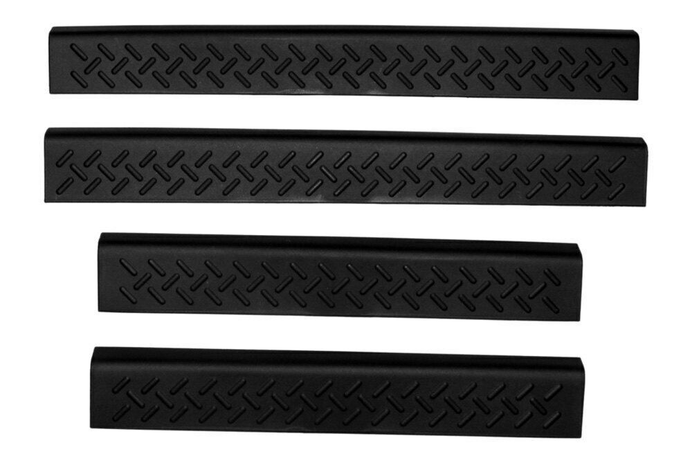 AVS Black Door Sill Protectors For Silverado/Sierra 2500 Crew Cab 0104