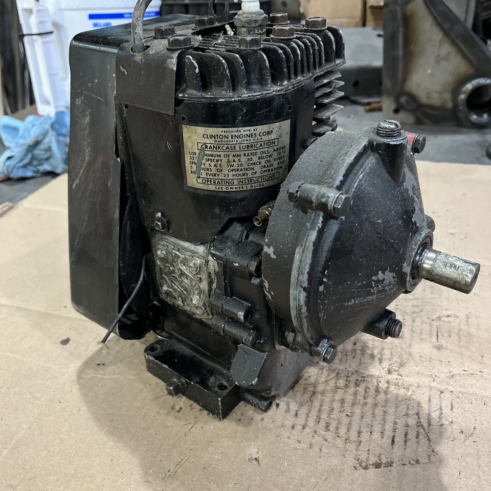 Vintage Clinton Engine Gear Reduction 3.5hp 404 Model eBay