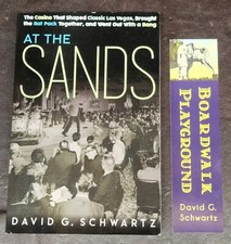 *SIGNED/INSCRIBED/1st Edit* At the Sands, David Schwartz, 2020, PB/VG