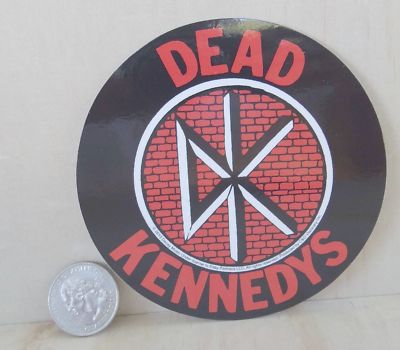 Dk Hi Sticker DEAD KENNEDYS DK ICON PEEL & STICK STICKER 4