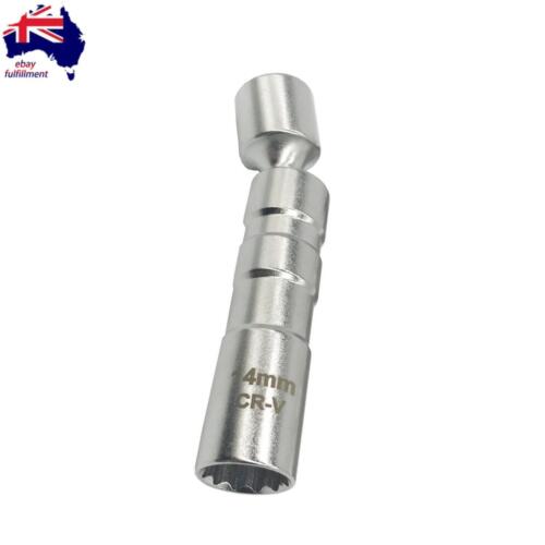 14mm Thin Wall Magnetic Swivel Spark Plug Socket 3/8 inch Drive 12 Point - Picture 1 of 6