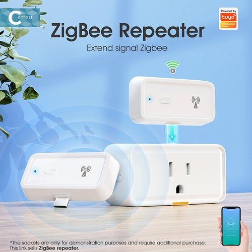 Smart Tuya ZigBee Signal Repeater Type C Amplifier Extender Wireless Repeater - Zdjęcie 3 z 12
