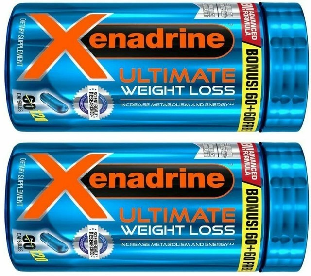 Xenadrine XEULT12000BUS Ultimate Weight Loss Dietary Supplement 120