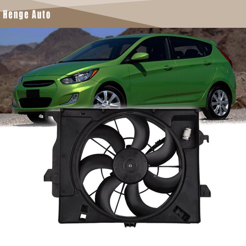 For 20122017 Hyundai Accent Radiator Cooling Fan Veloster 1.6L