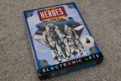 PC 3.5" Disk Software ~ The Heroes of the 357th: WWII Air Combat Sim ~ Big Box - Picture 3 of 4