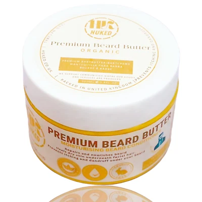 Premium Beard Butter -Moisturising Conditioner ,100% pure, Handmade in UK 120ml