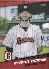 2024 Birmingham Barons Mason Adams RC Rookie White Sox Minor Card