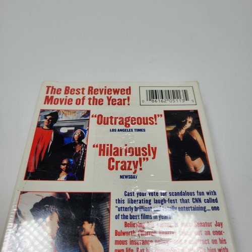 Bulworth (NEW SEALED VHS, 1998) Watermark Warren Beatty Halle Berry - Picture 6 of 8