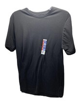 Mens Small T-Shirt George Crew Neck Short Sleeve Tee Black NEW W TAGS
