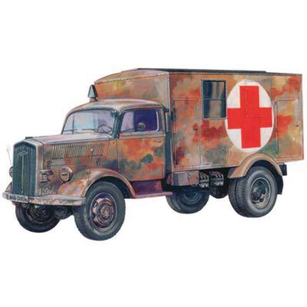 Italeri 8001283070553 7055S Motor Vehicle 305 Ambulance