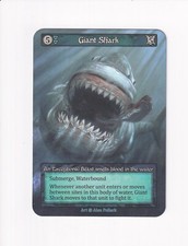 Sorcery:  Contested Realm BETA GIANT SHARK (#2)