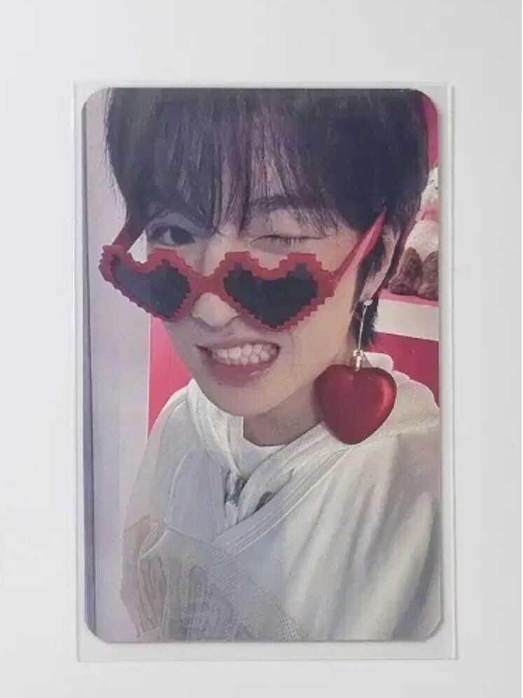 nct wish サクヤ steady KMS 中華 特典 NCT WISH SAKUYA photocard Steady Album JUMP UP PC Lucky draw POB