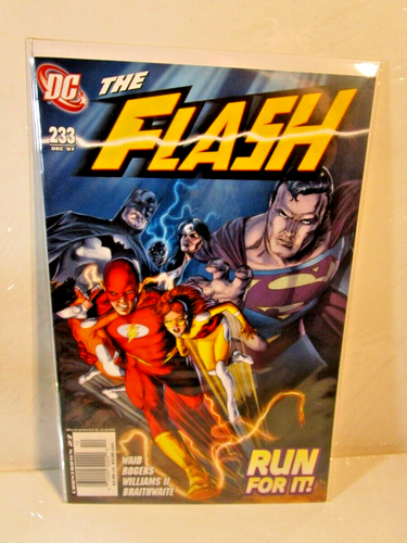 THE FLASH #233 (DC 2007) Mark Waid, Justice League, Blue Beetle
