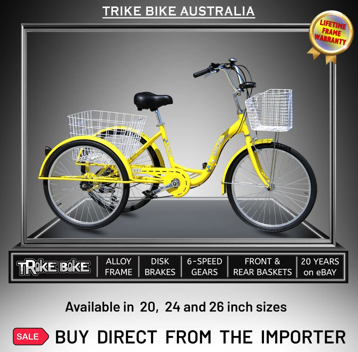 3 wheel bicycles for adults australia Buy Papa Grande Pro 2026 | 3-Wheel Electric Bike It is also a great choice for the elders to move around Electric Tricycle Trike With Handle