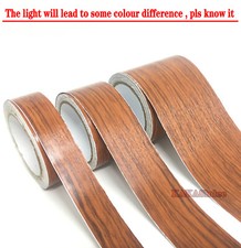 Flexible Wood Textured Grain Tape Vinyl Wrap Sticker Furniture Renovation 9723