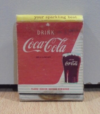 COCA COLA SODA VTG MATCHBOX EMPTY