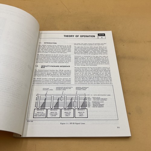 1980 Hewlett Packard HP 7910 Disc Drive Service Manual Part No. 07910-90903 - Picture 5 of 11