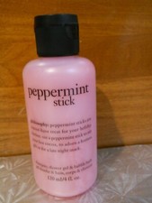 New Sealed Philosophy PEPPERMINT STICK 4 oz Shower Gel, 3-IN-1