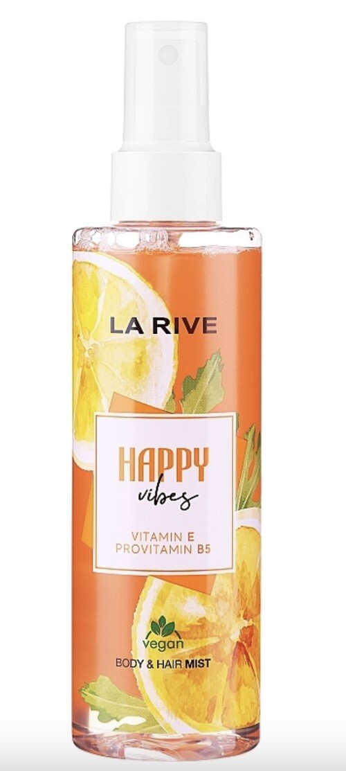 Brume parfumée corps cheveux LA RIVE HAPPY VIBES mist hydratante