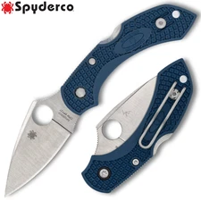 Spyderco Dragonfly 2 CPM-SPY27 Satin Blade Cobalt Blue FRN Handles C28PCBL2
