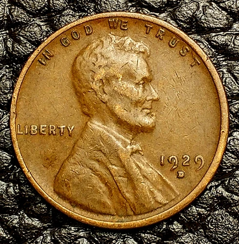 1929-D Lincoln Wheat Cent ~ VERY FINE (VF) Condition ~ COMBINED SHIPPING!