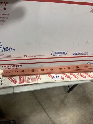 LOT OF 10 HOLDRITE 101-18 COPPER FLAT 18'' BRACKET UPC LISTED