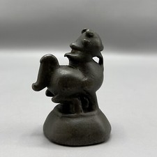 Antique Burmese Opium Weight Burma Dragon Horse Foo Dog