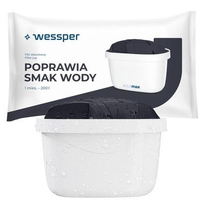Wasserfilter Kartuschen Wessper Aquamax Sport für Brita Dafi Aquaphor Wessper 1x