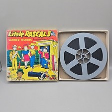 Vintage Ken Films Little Rascals Canned Fishing 214 8mm Film Reel Home Movie