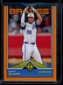 2024 Topps Transcendent Matt Olson Image Variation Orange Refractor #/25 Braves
