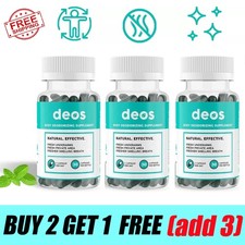 DEOS Integratore Deodorante Interno - DEOS Deodorante Corpo Completo - (30 Capsule)