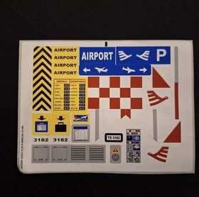 LEGO CITY 3182 Airport Complete W/Box, Minifigures & Instructions