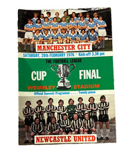 1976 LEAGUE CUP FINAL - MANCHESTER CITY V NEWCASTLE UNITED - 28/2/1976