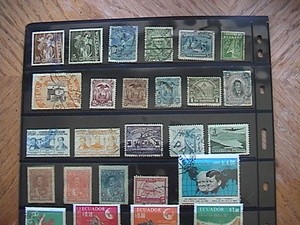 ECUADOR - SELECTION OF MINT &  USED STAMPS, LITTLE DUPLICATION