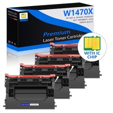 4PK W1470X 147X High Yield Toner for HP LaserJet M635h M635fht M635z M636fh