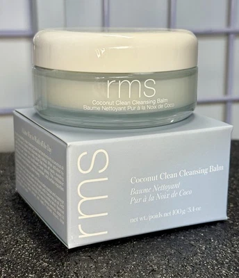 **Holiday TWIN PACK** RMS Coconut Clean Cleansing Balm• BRAND NEW•3.4oz Each!!