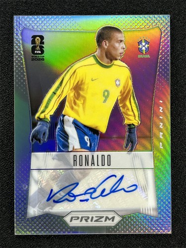 2026 Panini Prizm FIFA World Cup Ronaldo #12-R9 Auto Silver Prizm /199 R9