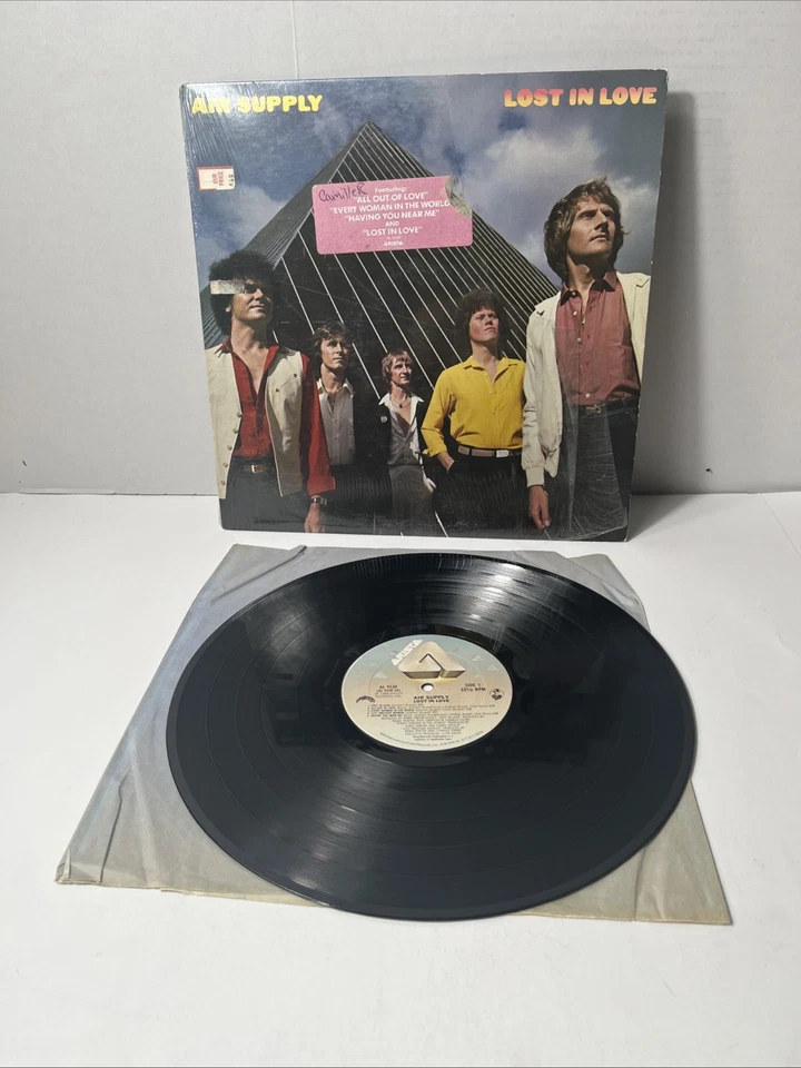 Air Supply ~ Lost in Love виниловая пластинка Arista AL 9530 - Изображение 4 из 4