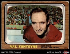 1966 Topps #108 Val Fonteyne Red Wings 1.5 - FAIR